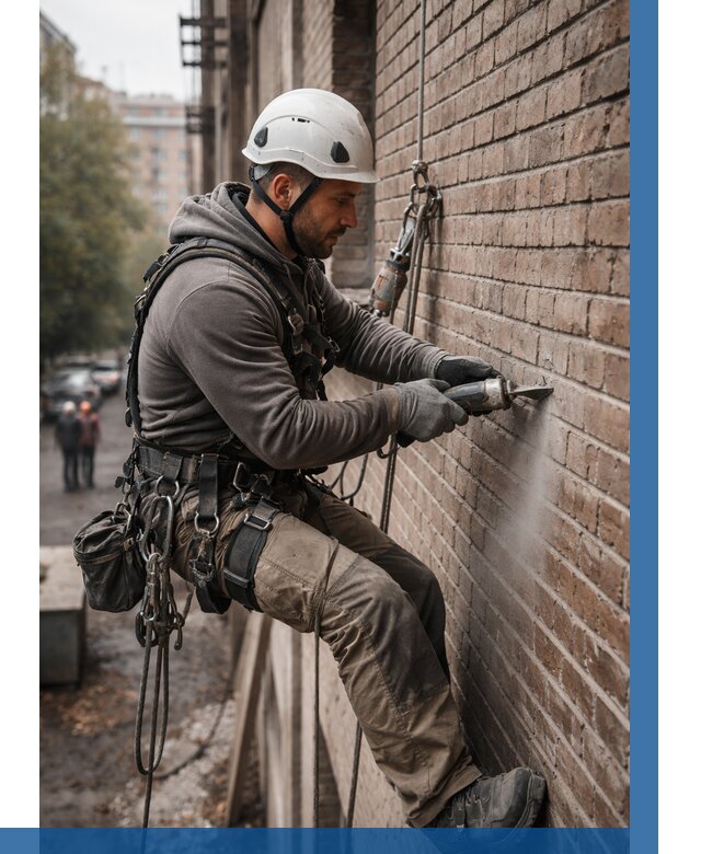 Расшивка кирпичных швов в Апатитах от 622 р. | ВЫСОТНИК-Птт