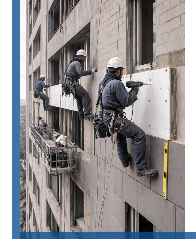 Монтаж фасадных термопанелей высокого качества в Апатитах