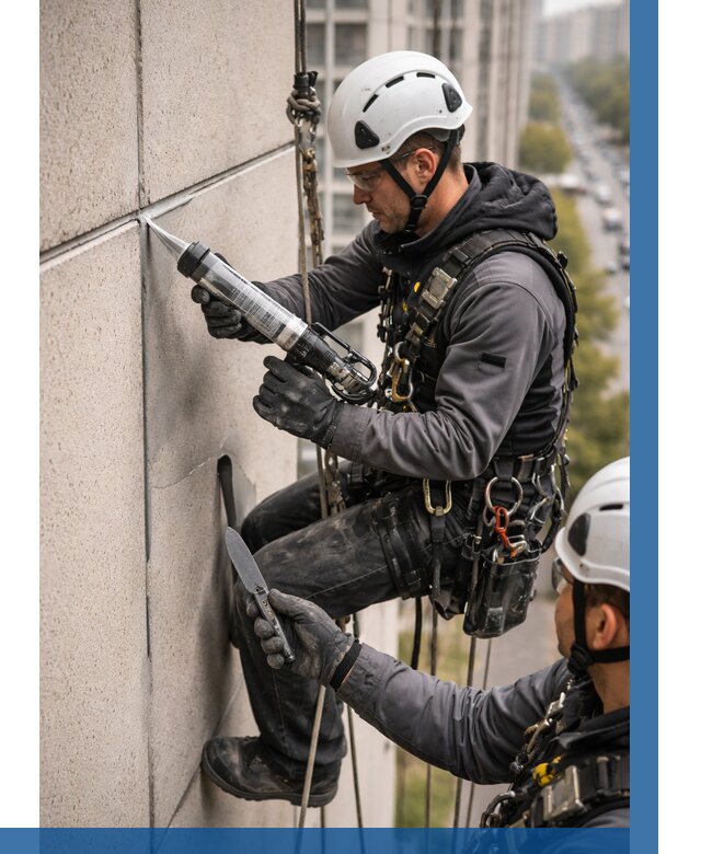 Первичная герметизация швов в Апатитах от 622 р. | ВЫСОТНИК-Птт