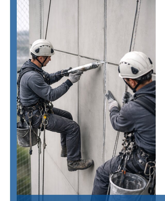 Первичная герметизация швов фасадов и кровель в Апатитах