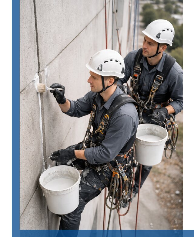 Противогрибковая обработка швов в Апатитах для фасадов и кровель