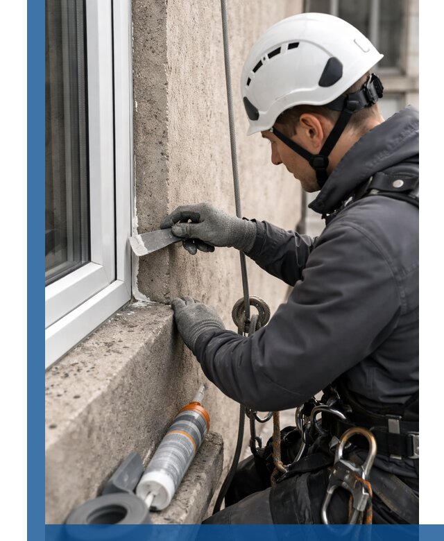 Герметизация монтажных швов окон в Апатитах с гарантией качества