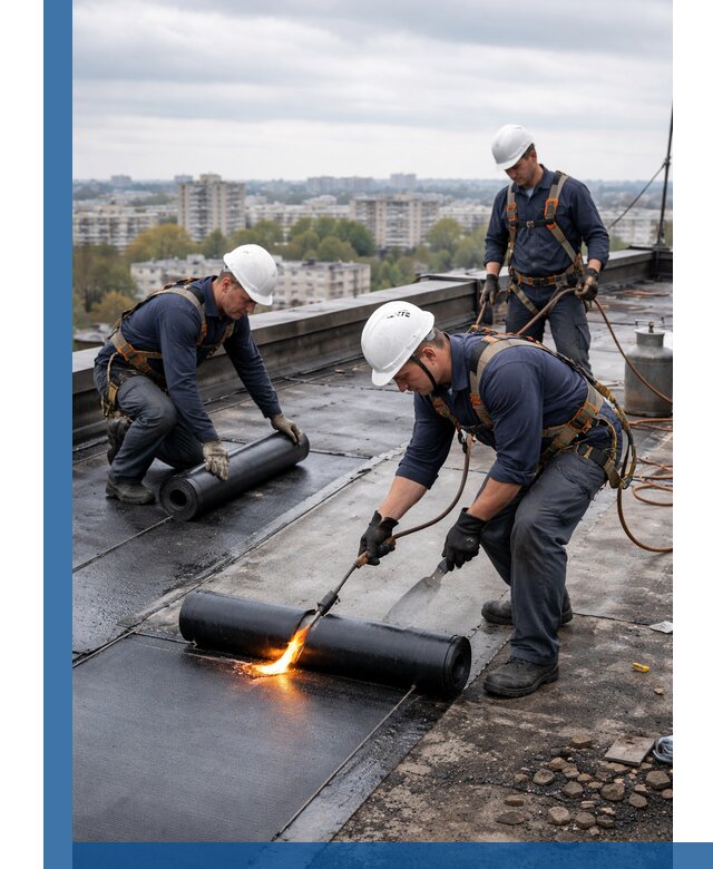 Ремонт наплавляемой кровли в Апатитах качественно и надежно