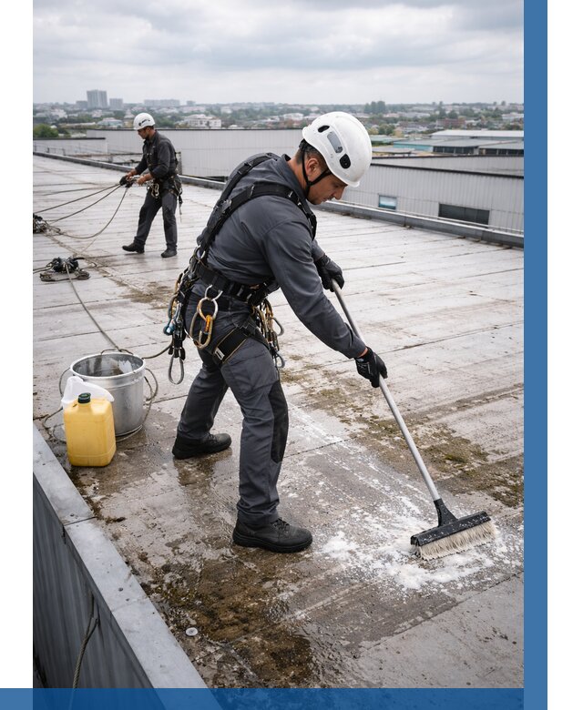 Очистка крыши по графику в Апатитах от 7779 р. | ВЫСОТНИК-Птт