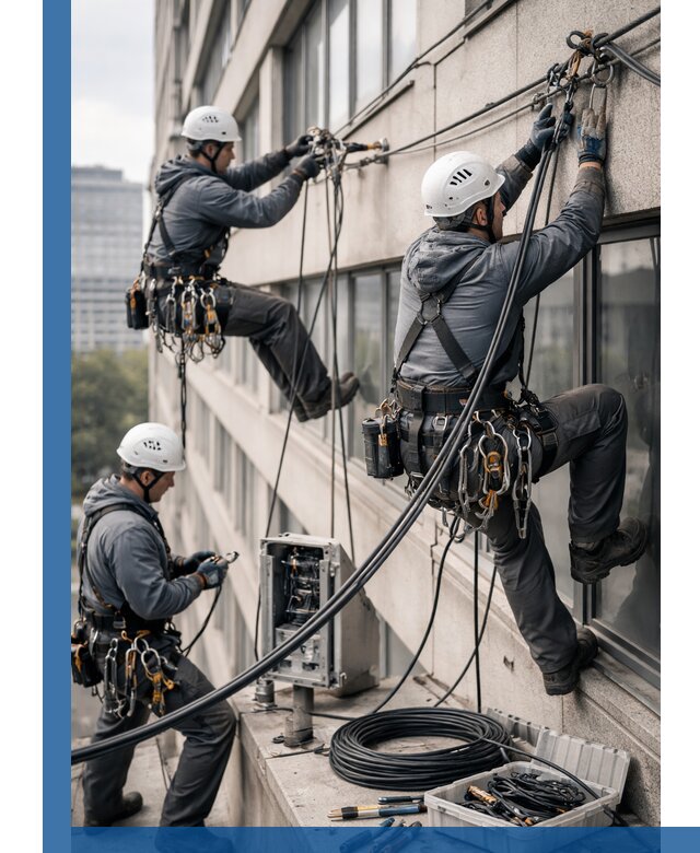 Прокладка оптоволоконного кабеля в Апатитах под ключ с тестированием