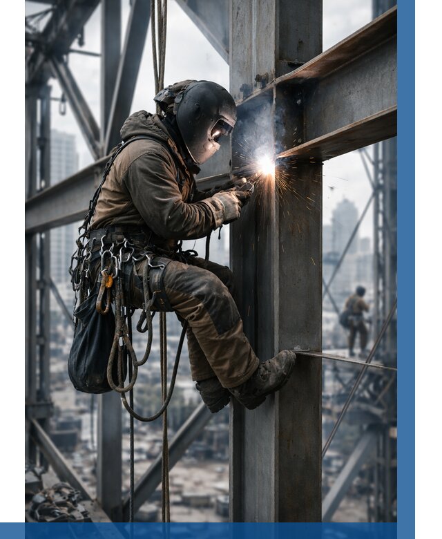 Высотные сварочные работы в Апатитах от 3630 р. | ВЫСОТНИК-Птт