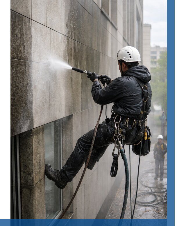 Гидроструйная очистка поверхностей в Апатитах от 882 р. | ВЫСОТНИК-Птт