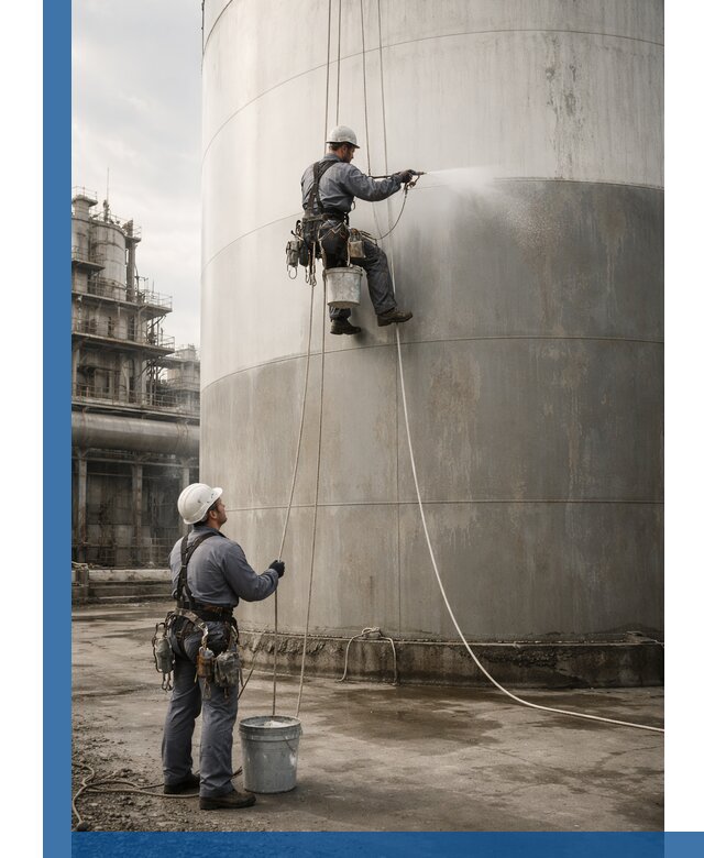 Покраска стальных резервуаров и емкостей в Апатитах профессионально