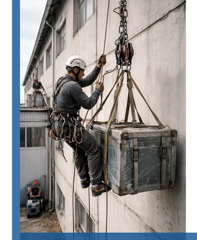 Подъем грузов на высоту в Апатитах для промышленных объектов