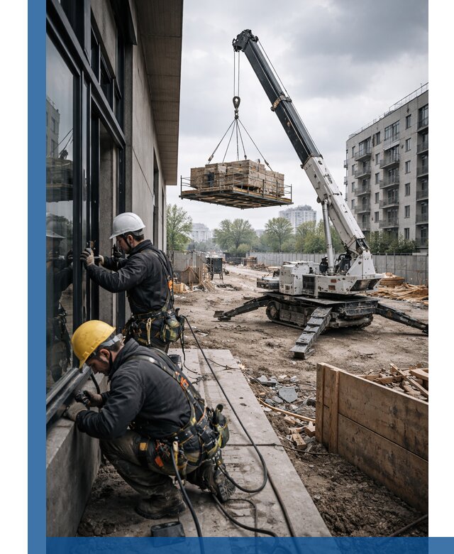 Аренда крана Пионер в Апатитах для строительных работ