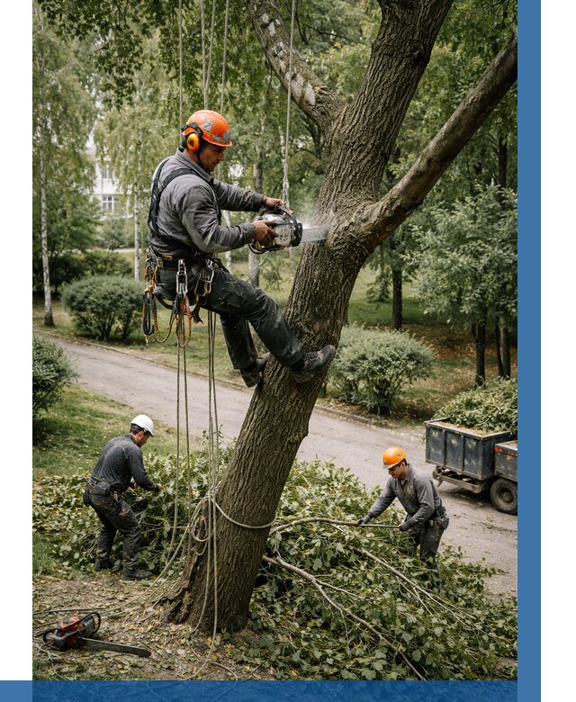 Кронирование деревьев в Апатитах от 6742 р. | ВЫСОТНИК-Птт