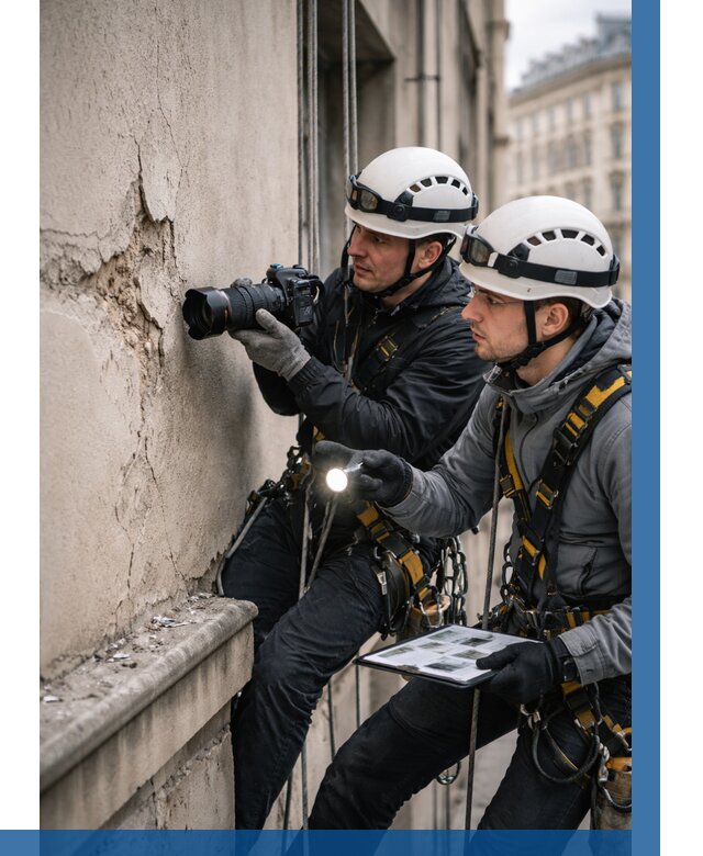 Фотофиксация дефектов фасада в Апатитах от 4667 р. | ВЫСОТНИК-Птт