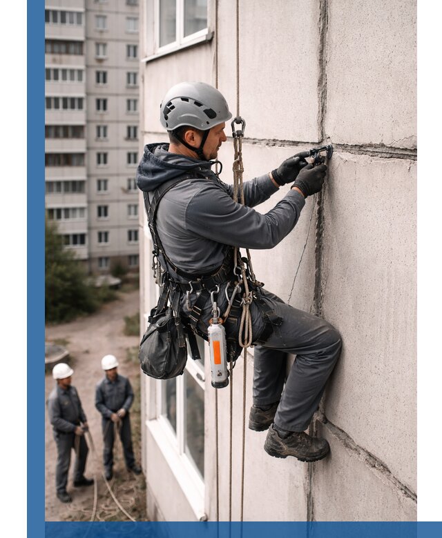 Обследование межпанельных швов и герметизация в Апатитах