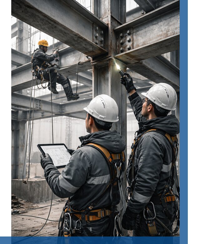 Обследование металлоконструкций в Апатитах от 5705 р. | ВЫСОТНИК-Птт